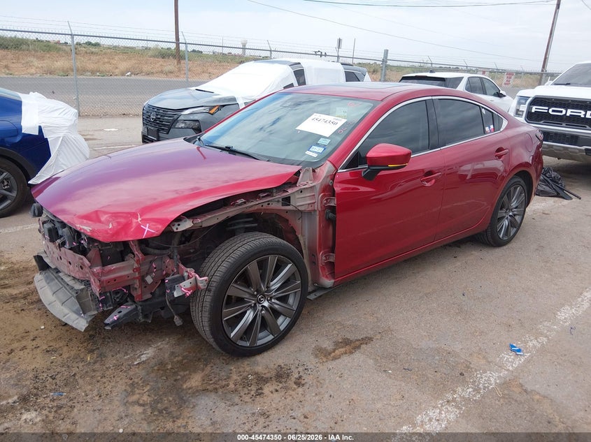 Vin: jm1gl1vm3m1608215, lot: 45972486, mazda mazda6 touring 20212