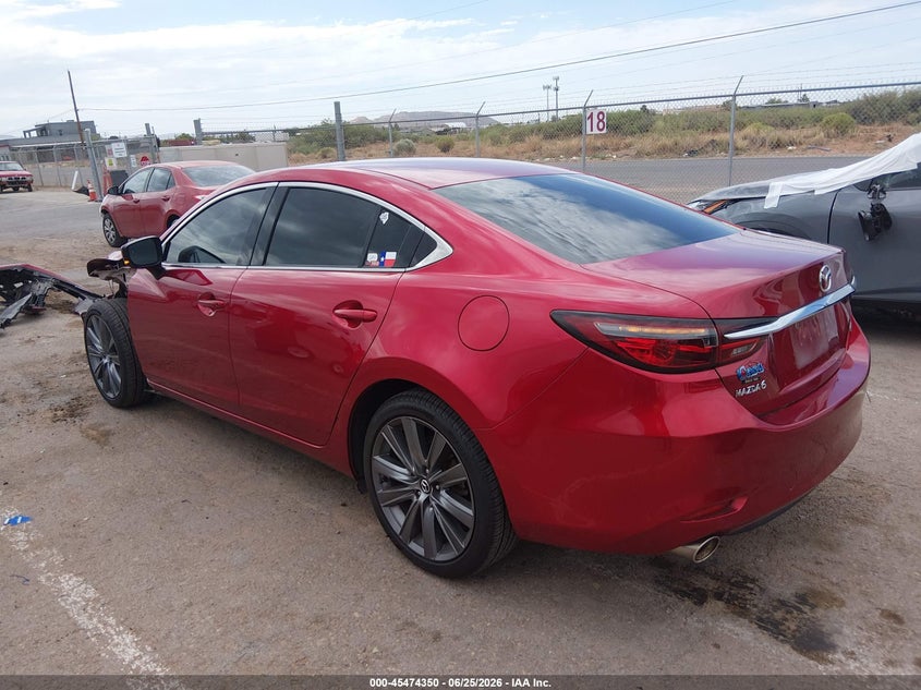 Vin: jm1gl1vm3m1608215, lot: 45972486, mazda mazda6 touring 20213