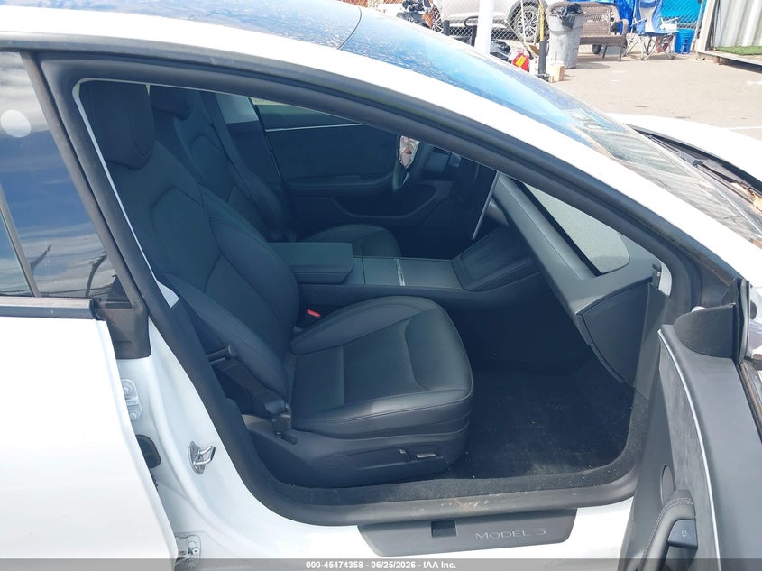 TESLA MODEL 3 2025 VIN 5YJ3E1EB3SF049096