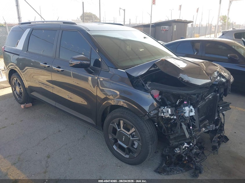 Vin: kndnc5ka7s6081868, lot: 45972502, kia carnival mpv hybrid ex 2025 img_1