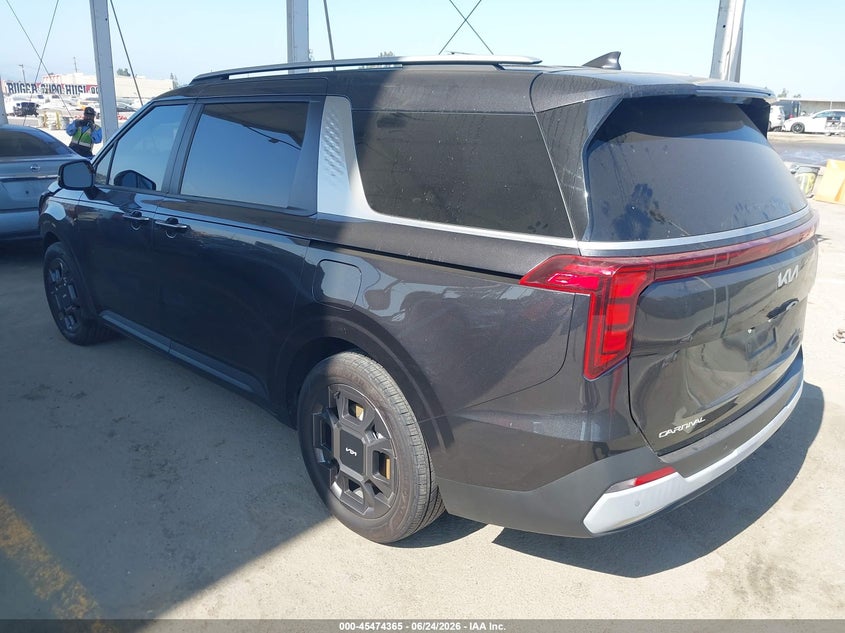 Vin: kndnc5ka7s6081868, lot: 45972502, kia carnival mpv hybrid ex 20253