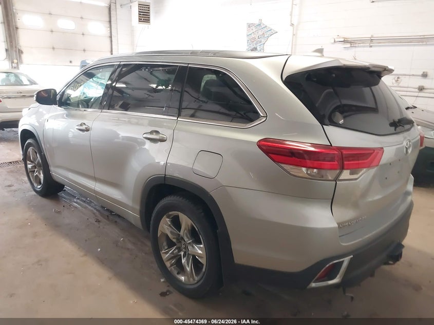 Vin: 5tddzrfh3hs484506, lot: 45972506, toyota highlander limited platinum 20173