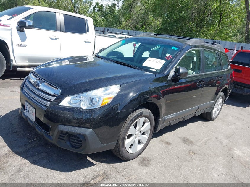Vin: 4s4brcac5d1236308, lot: 45972512, subaru outback 2.5i 20132