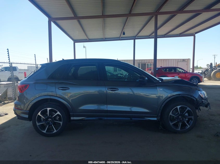2025 Audi Q3 Premium 45 Tfsi S Line Quattro Tiptronic VIN: WA1EECF37S1103238 Lot: 45474408
