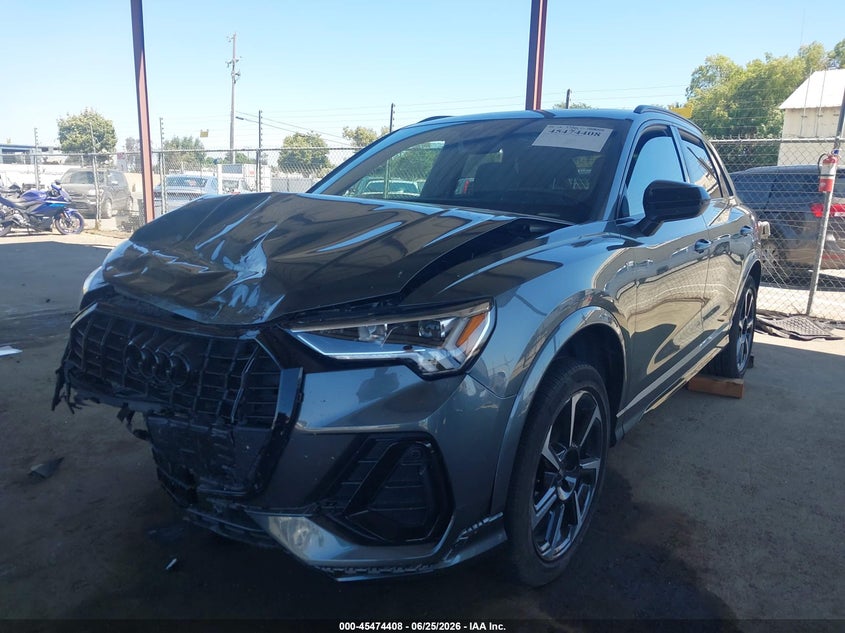 Vin: wa1eecf37s1103238, lot: 45972545, audi q3 premium 45 tfsi s line quattro tiptronic 20252