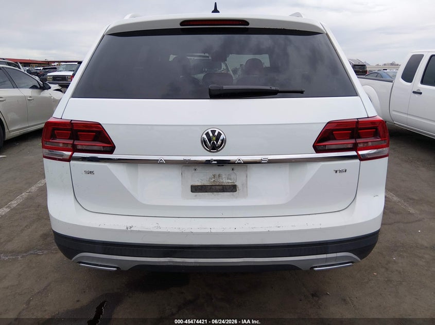 2018 Volkswagen Atlas 2.0T Se VIN: 1V2CP2CA6JC596447 Lot: 45474421