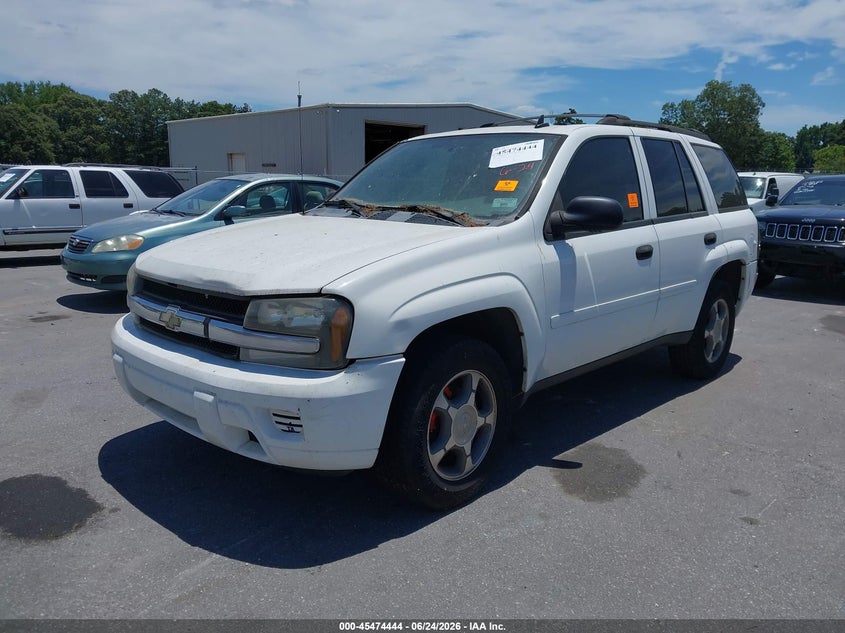 2007 Chevrolet TrailBlazer, Био/химия, IAAI, VIN 1GNDS13S372170082 — фото 2