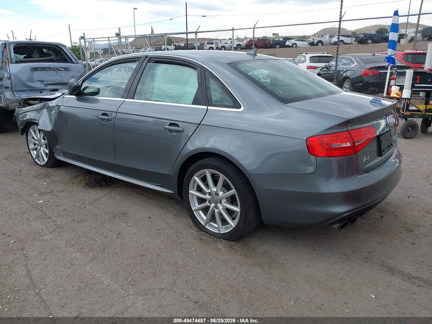 Vin: wauffafl6fn010072, lot: 45972624, audi a4 2.0t premium 20153