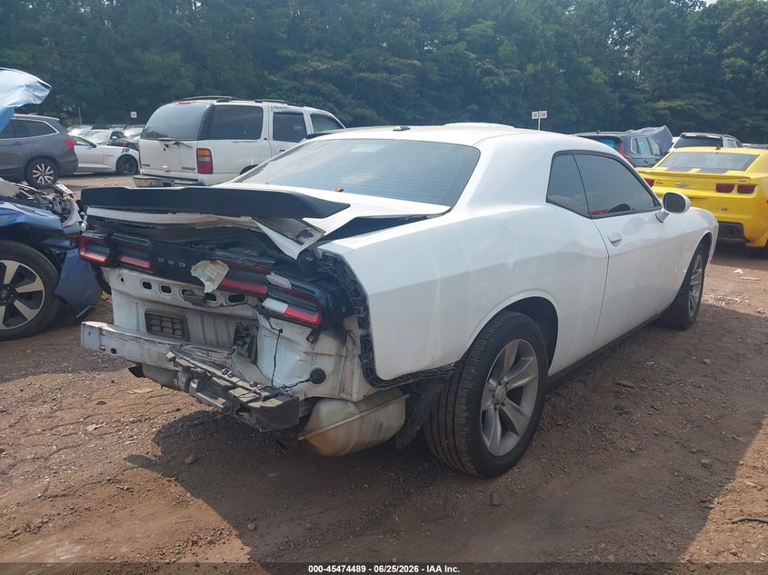 Vin: 2c3cdzag2gh137355, lot: 45972626, dodge challenger sxt 20164