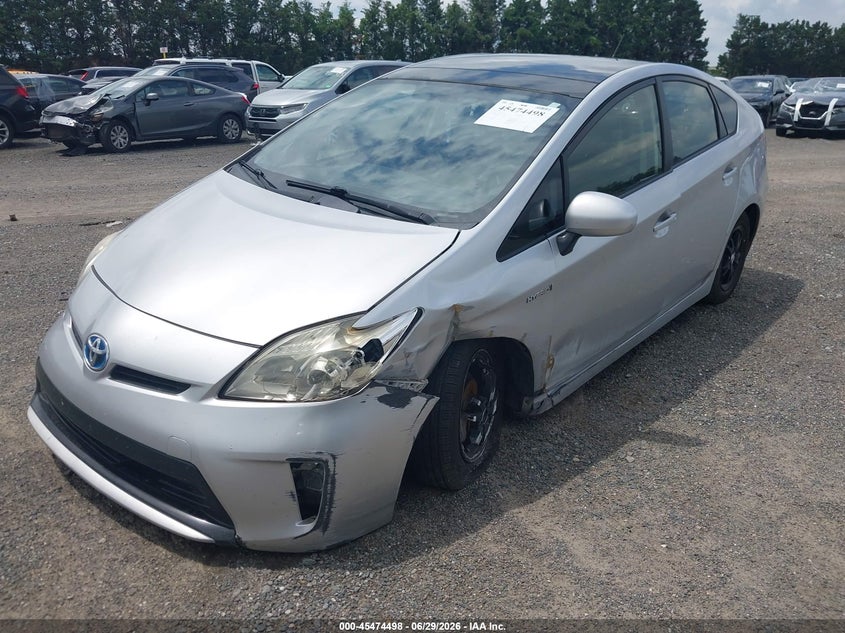 2015 TOYOTA PRIUS HATCHBACK 1.8L I-4 DOHC, VVT, 98HP