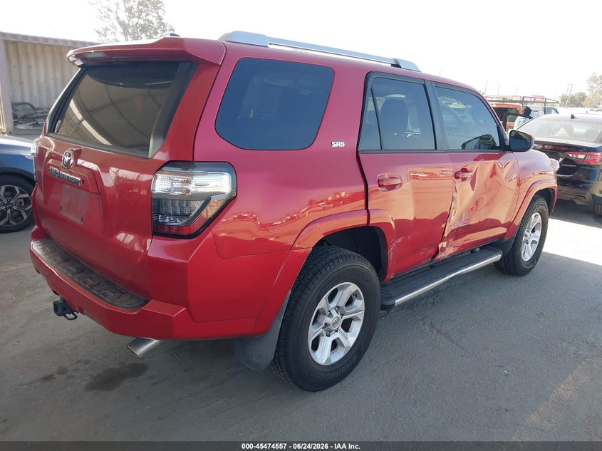 Vin: jtezu5jrxh5160015, lot: 45972694, toyota 4runner sr5 20174