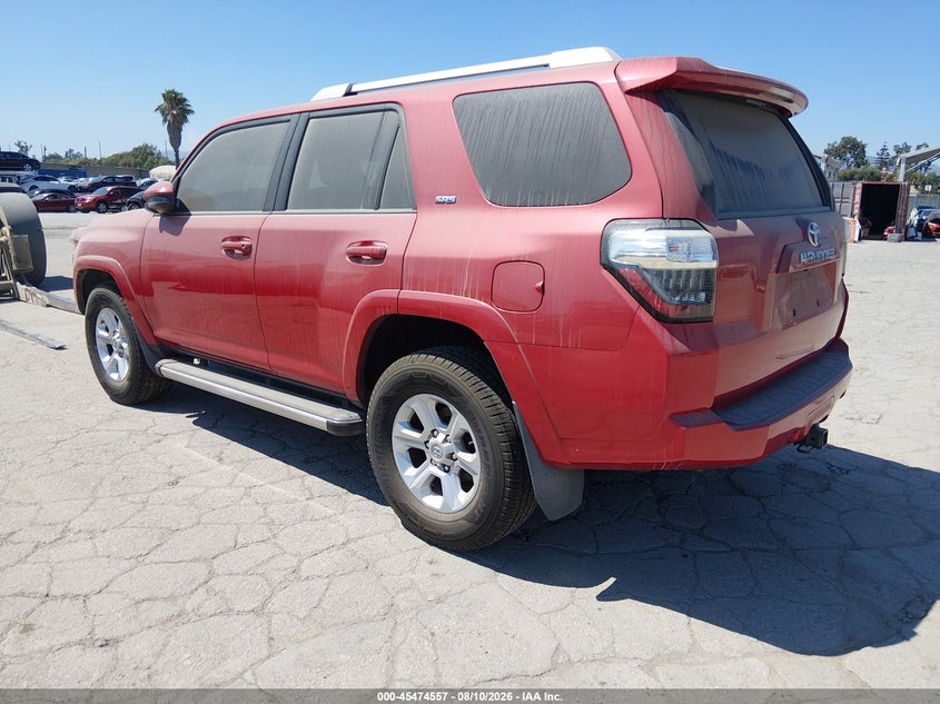 Vin: jtezu5jrxh5160015, lot: 45972694, toyota 4runner sr5 20173