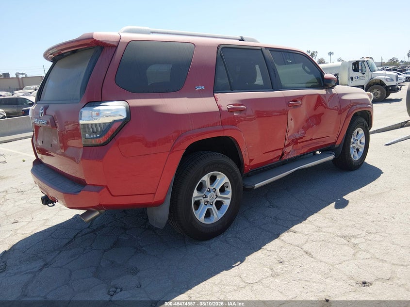 Vin: jtezu5jrxh5160015, lot: 45972694, toyota 4runner sr5 20174