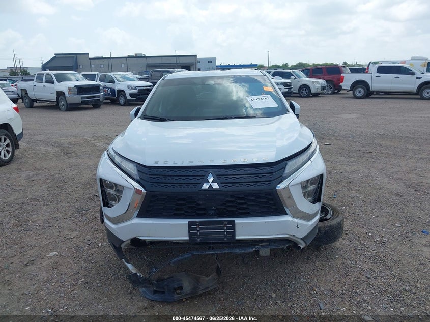 2022 Mitsubishi Eclipse Cross Se/Se Special Edition/Sel/Sel Special Edition VIN: JA4ASWAA1NZ057605 Lot: 45474567