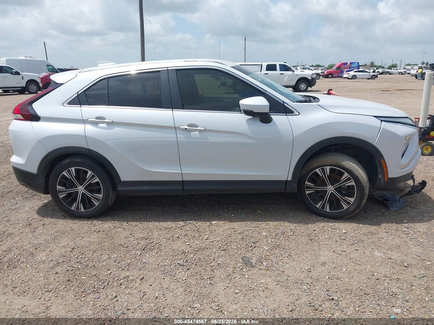 2022 Mitsubishi Eclipse Cross Se/Se Special Edition/Sel/Sel Special Edition VIN: JA4ASWAA1NZ057605 Lot: 45474567