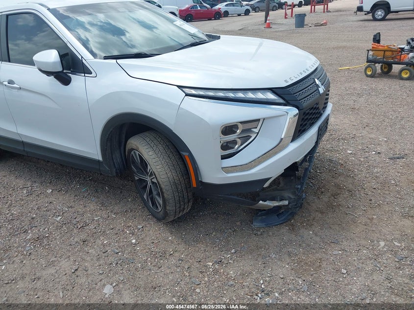 2022 Mitsubishi Eclipse Cross Se/Se Special Edition/Sel/Sel Special Edition VIN: JA4ASWAA1NZ057605 Lot: 45474567