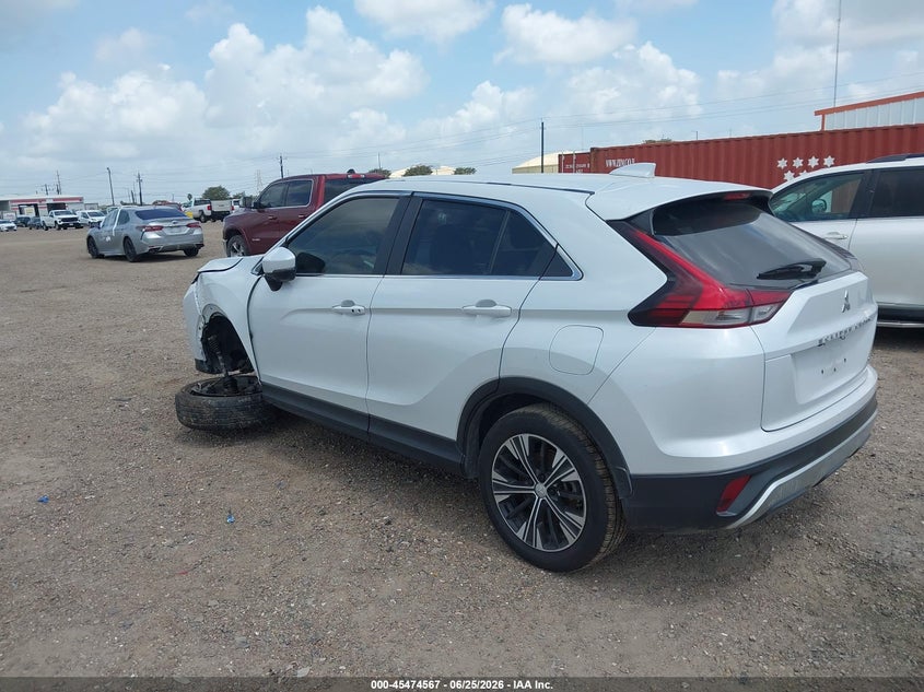 Vin: ja4aswaa1nz057605, lot: 45972704, mitsubishi eclipse cross se/se special edition/sel/sel special edition 20223
