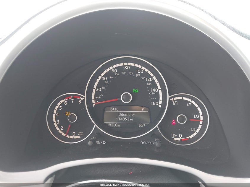 2014 Volkswagen Beetle 2.5L VIN: 3VWJP7ATXEM608904 Lot: 45474587