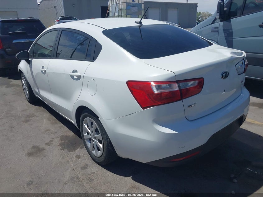 Vin: knadm4a32f6458079, lot: 45972726, kia rio lx 20153