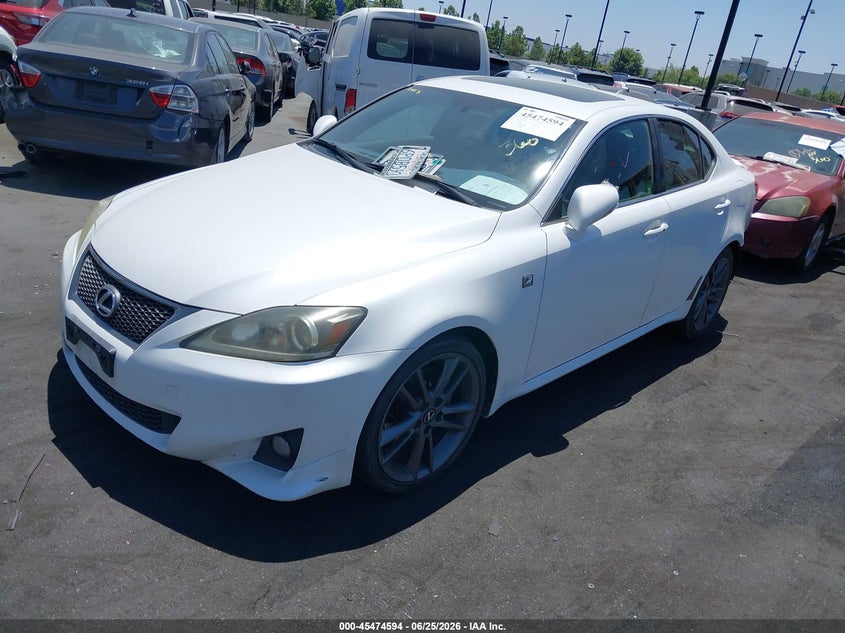 Vin: jthbf5c24c5165685, lot: 45972731, lexus is 250 20122