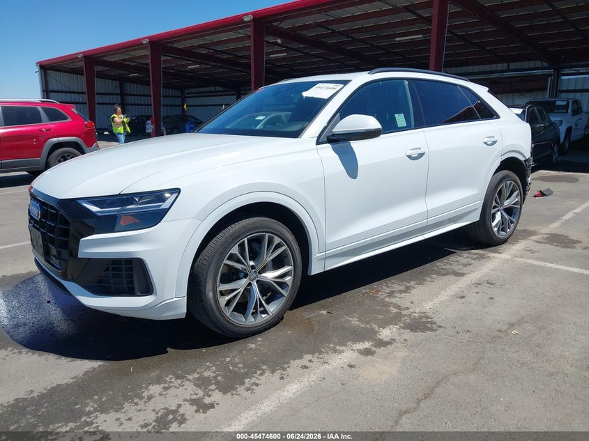 Vin: wa1avaf19ld023165, lot: 45972737, audi q8 premium 55 tfsi quattro tiptronic 20202