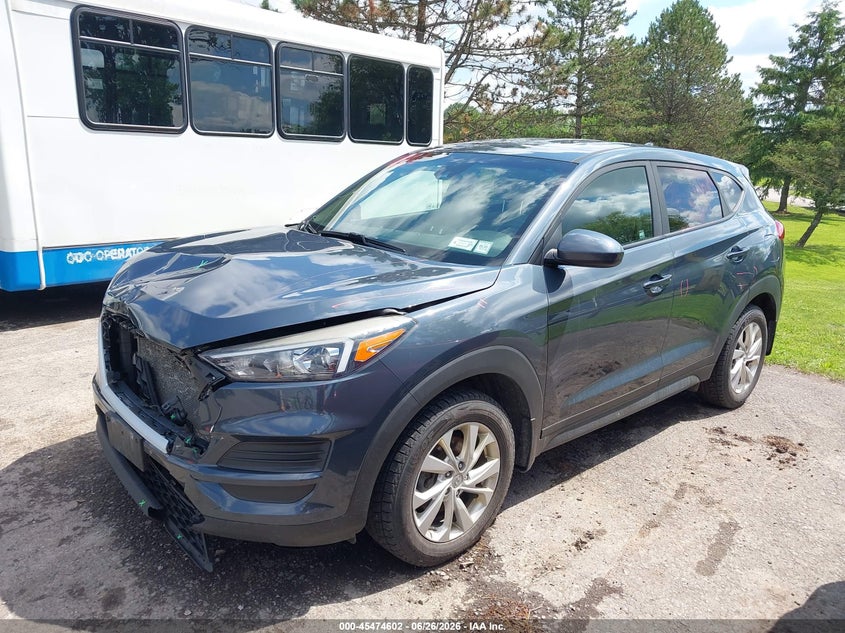 2019 Hyundai Tucson, Front End, IAAI, VIN KM8J2CA41KU992402 — photo 2