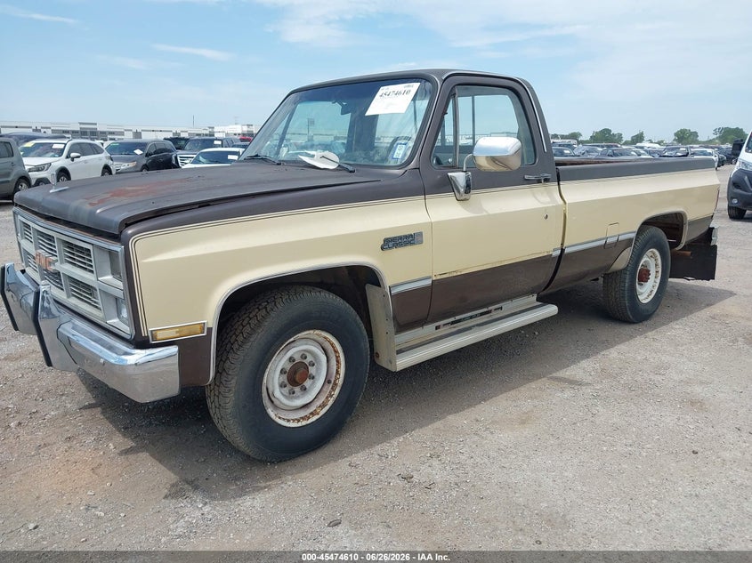 1984 GMC C2500 PICKUP 7.4L V8 CRB C