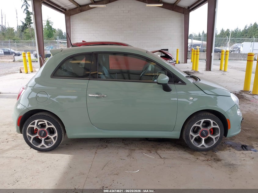 2016 Fiat 500 Sport VIN: 3C3CFFBR1GT191018 Lot: 45474621
