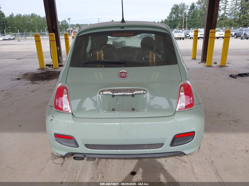 2016 Fiat 500 Sport VIN: 3C3CFFBR1GT191018 Lot: 45474621