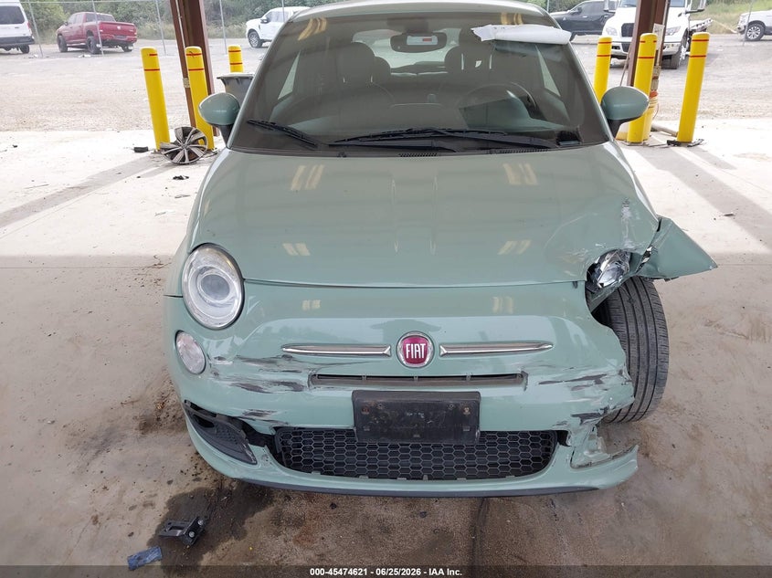 2016 Fiat 500 Sport VIN: 3C3CFFBR1GT191018 Lot: 45474621