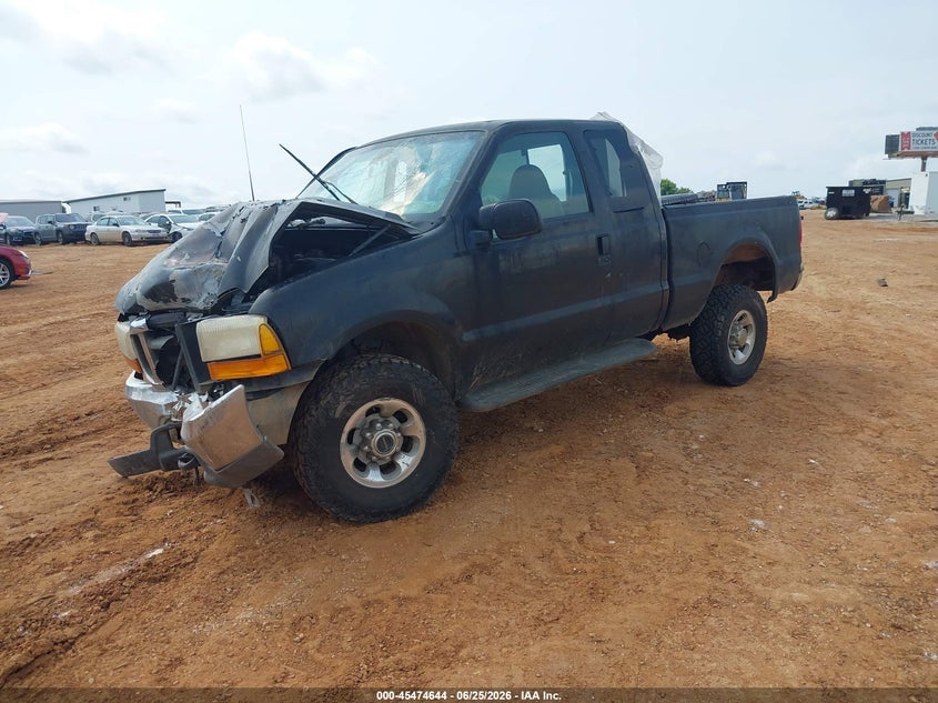 1999 Ford F-350 Lariat/Xl/Xlt, Front End, IAAI, VIN 1FTSX31F7XEB07262 — photo 2