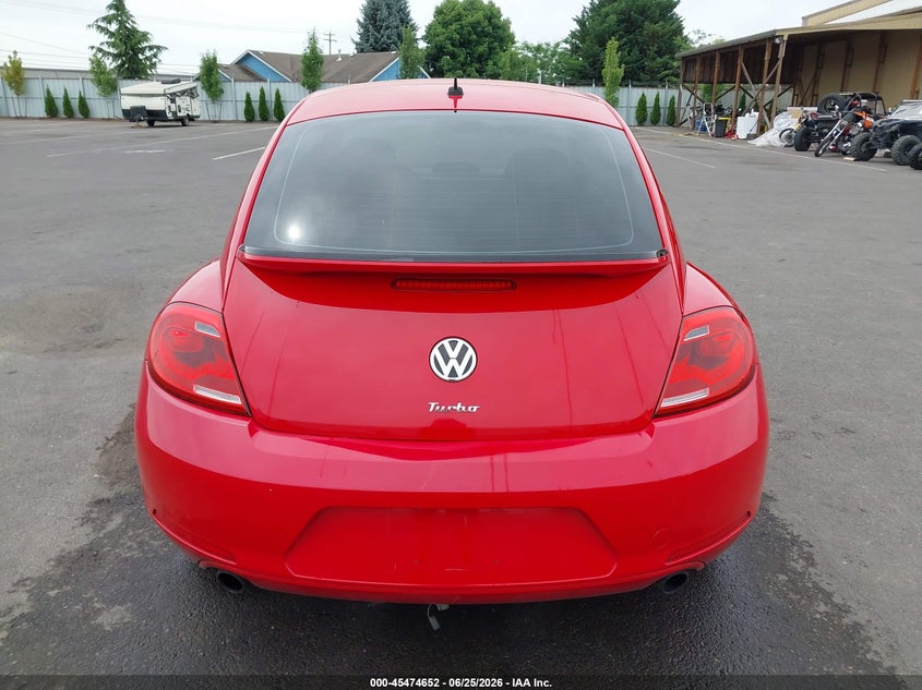 2012 Volkswagen Beetle 2.0T VIN: 3VW4A7AT7CM640849 Lot: 45474652