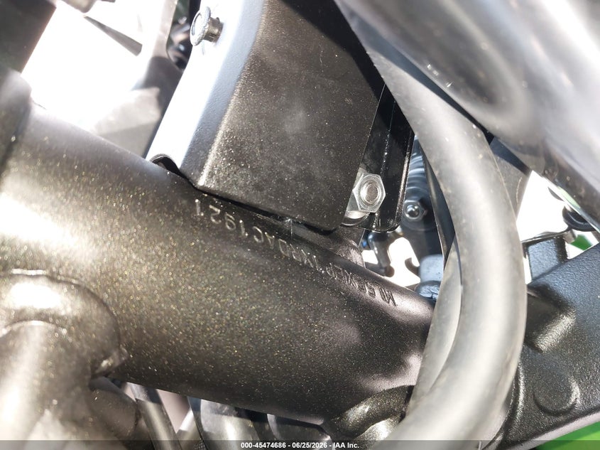 2024 Kawasaki Ex650 P VIN: ML5EXEP1XRDAC1921 Lot: 45474686
