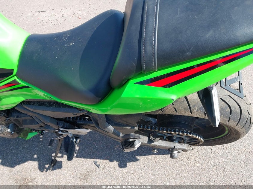 2024 Kawasaki Ex650 P VIN: ML5EXEP1XRDAC1921 Lot: 45474686