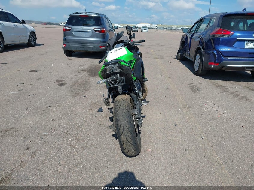 2024 Kawasaki Ex650 P VIN: ML5EXEP1XRDAC1921 Lot: 45474686