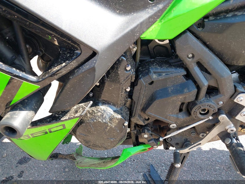 2024 Kawasaki Ex650 P VIN: ML5EXEP1XRDAC1921 Lot: 45474686