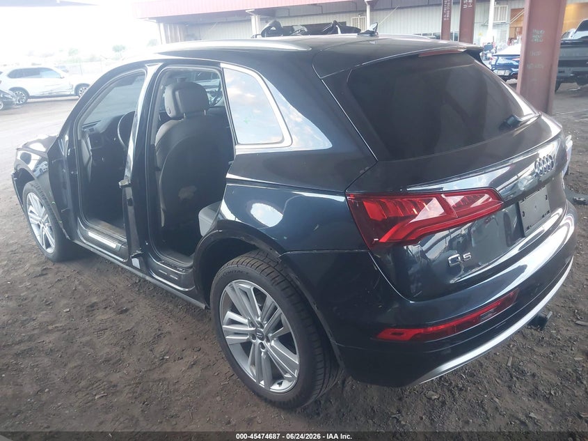 Vin: wa1bnafy9j2174677, lot: 45972824, audi q5 2.0t premium/2.0t tech premium 20183