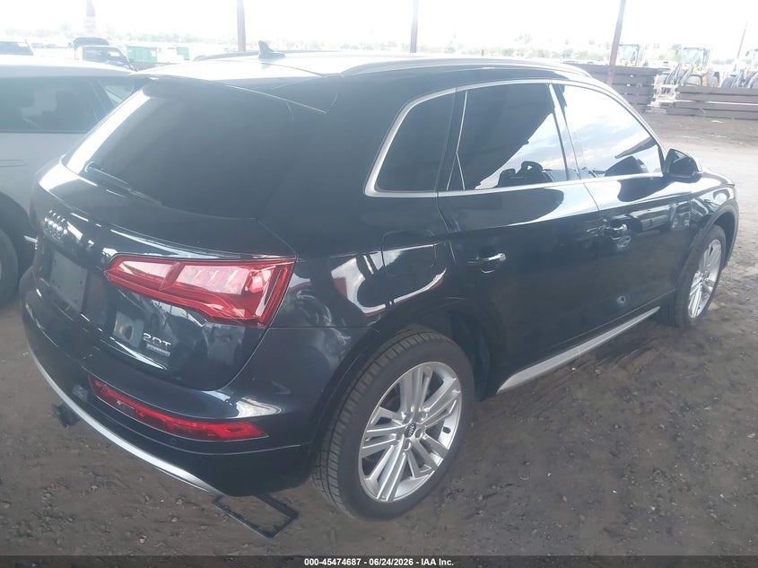 Vin: wa1bnafy9j2174677, lot: 45972824, audi q5 2.0t premium/2.0t tech premium 20184