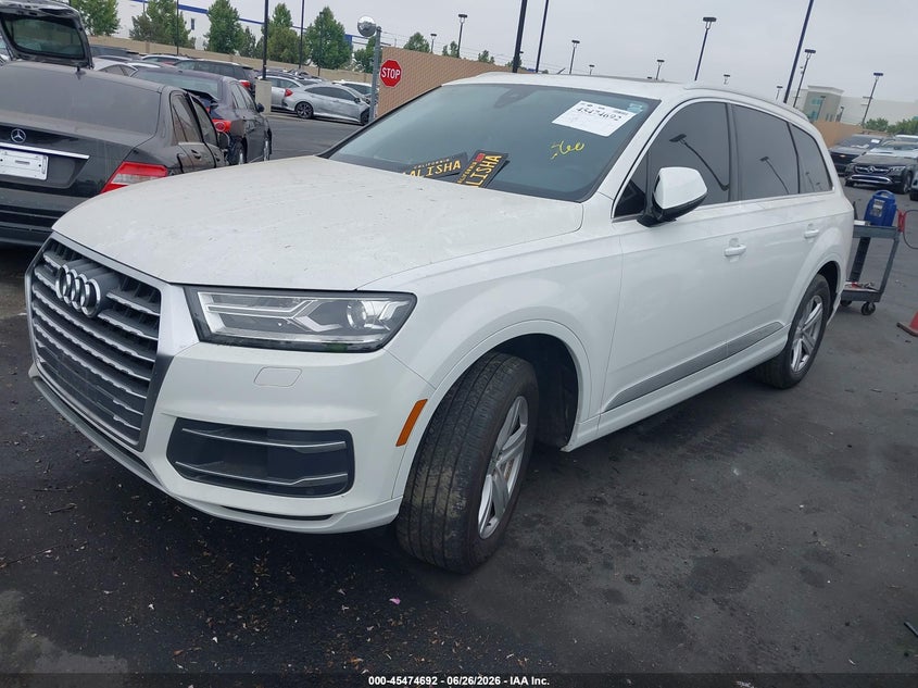 Vin: wa1ahaf71kd034977, lot: 45972829, audi q7 45 premium/45 se premium 20192