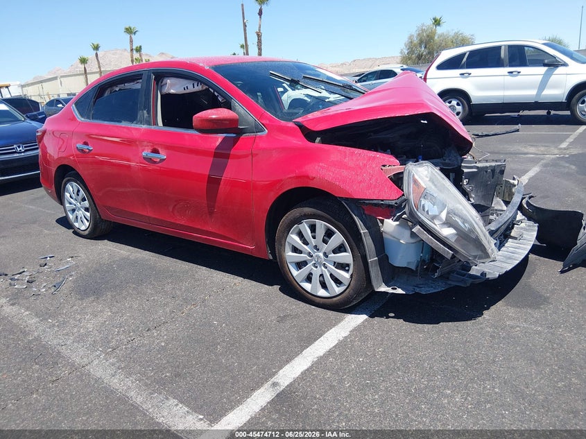 2019 NISSAN SENTRA auction photo 1