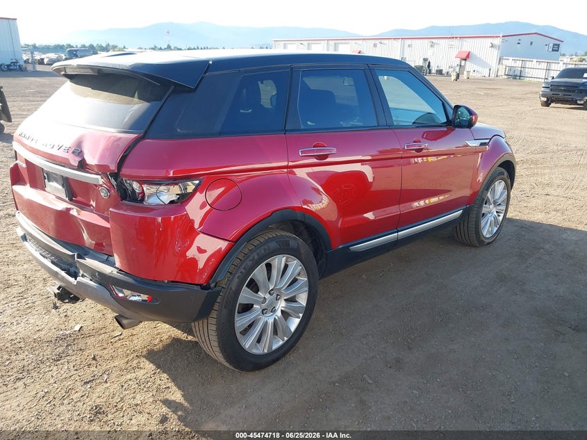 Vin: salvv2bg1eh896176, lot: 45972855, land rover range rover evoque prestige 20144
