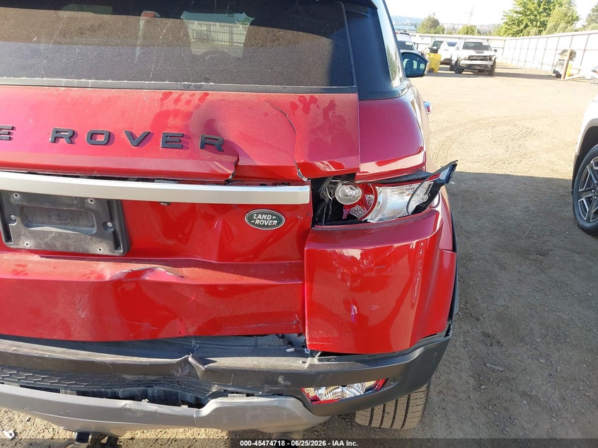 2014 Land Rover Range Rover Evoque Prestige VIN: SALVV2BG1EH896176 Lot: 45474718