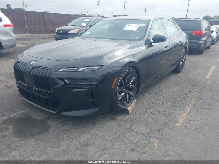 Vin: wby53ej04scv27175, lot: 45972857, bmw i7 xdrive60 20252