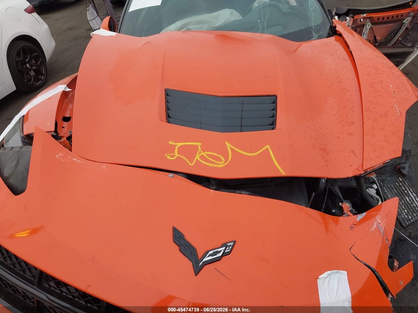 CHEVROLET CORVETTE 2019 VIN 1G1YM2D73K5100800
