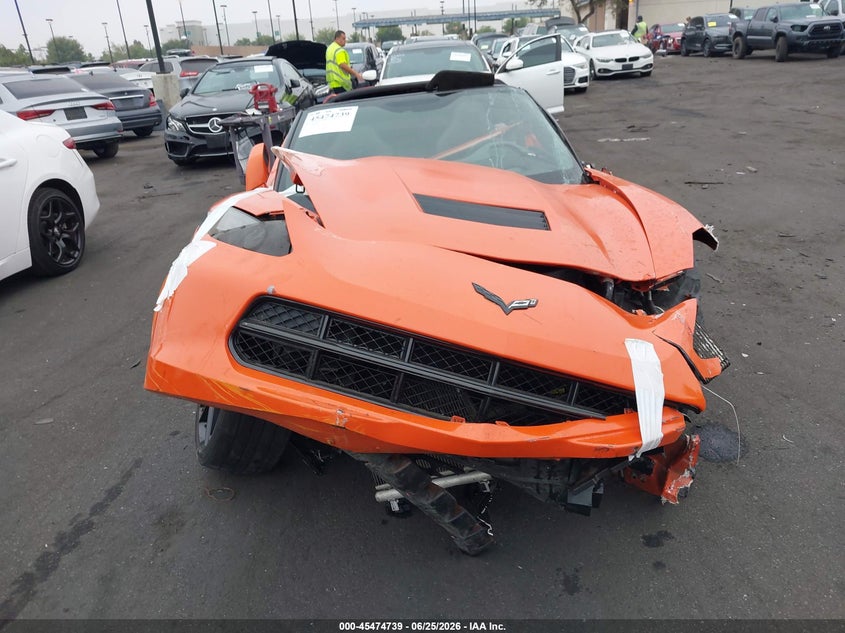 CHEVROLET CORVETTE 2019 VIN 1G1YM2D73K5100800