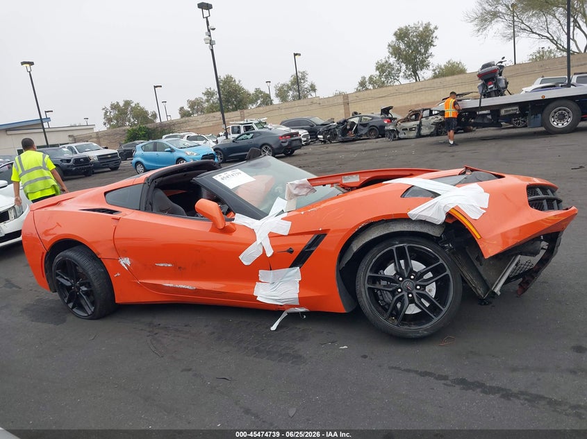CHEVROLET CORVETTE 2019 VIN 1G1YM2D73K5100800