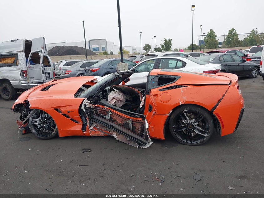 CHEVROLET CORVETTE 2019 VIN 1G1YM2D73K5100800