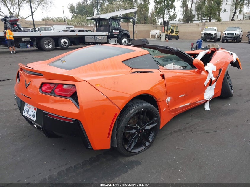 Vin: 1g1ym2d73k5100800, lot: 45972876, chevrolet corvette stingray z51 20194