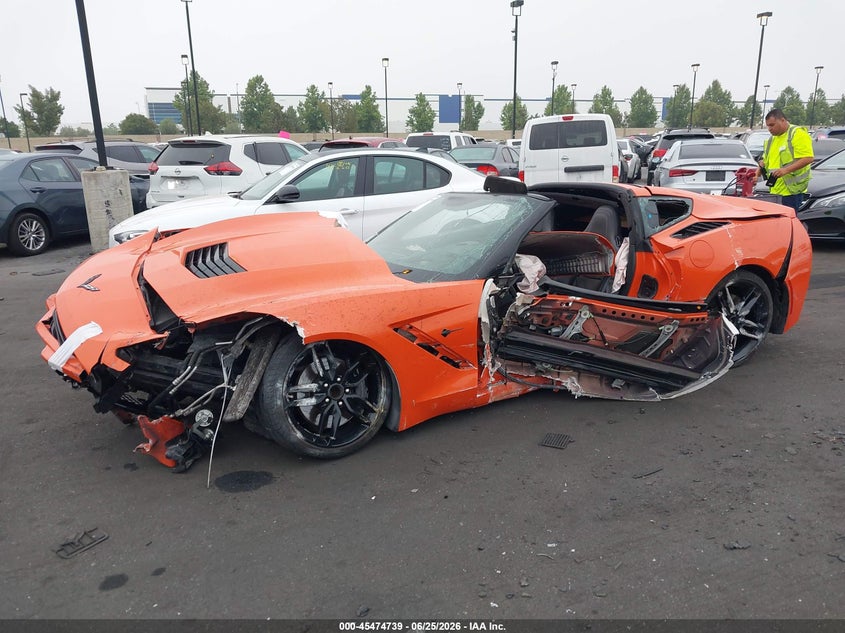 CHEVROLET CORVETTE 2019 VIN 1G1YM2D73K5100800