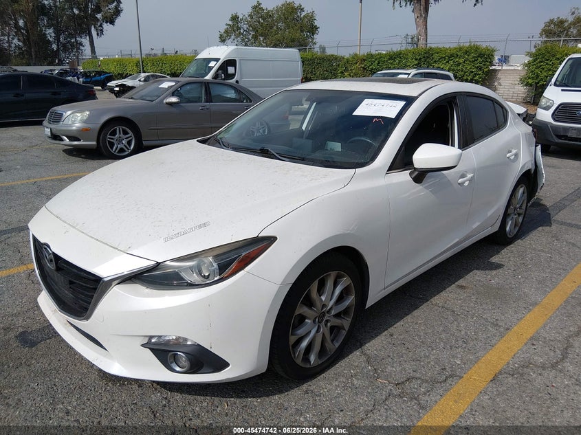 2016 Mazda 3, Удар сзади, IAAI, VIN JM1BM1X33G1340167 — фото 2